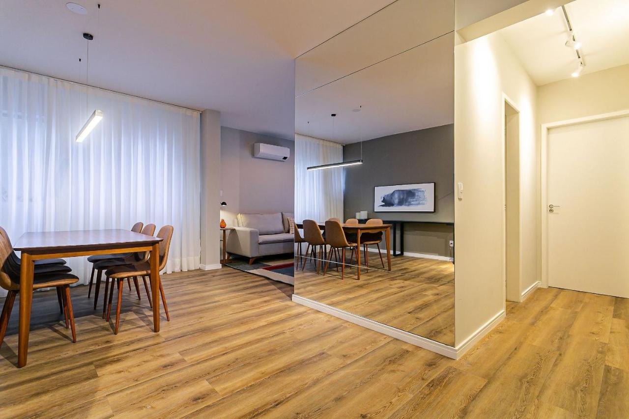 Vista Parcial Do Mar | 150M Do Shopping #Ca40 Apartment ฟลอเรียนอโปลิส ภายนอก รูปภาพ
